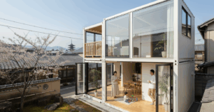 京都、コンテナハウス、建築、住宅