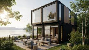 コンテナ、別荘